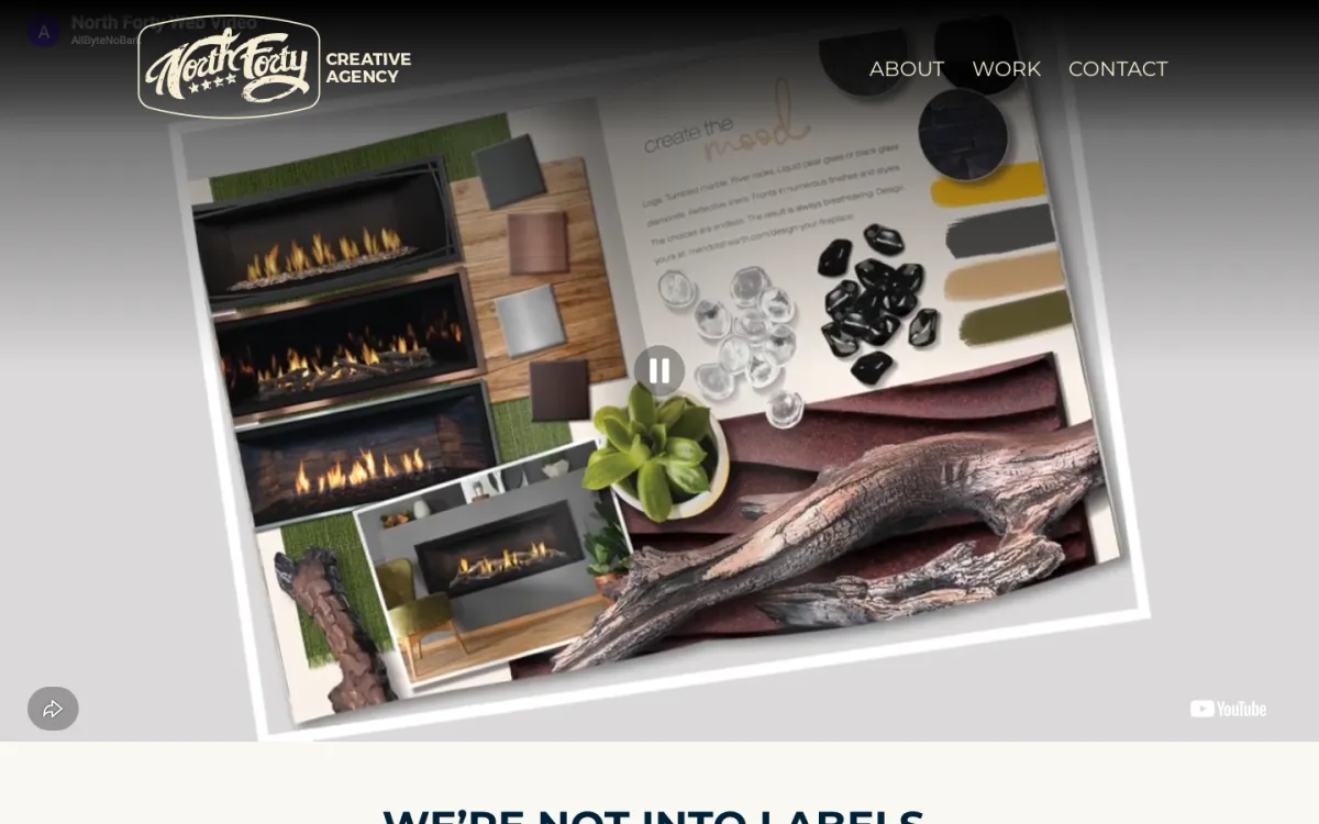 North Forty homepage, captured September 28, 2026